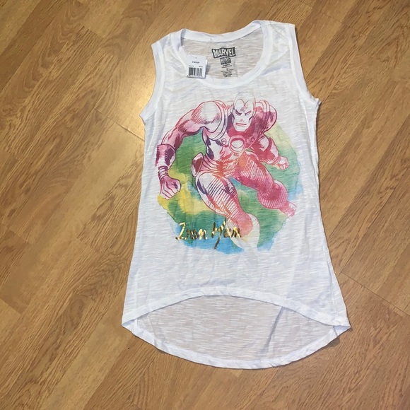 NWT Marvel - Iron Man Tank Top, Small - Picture 1 of 9